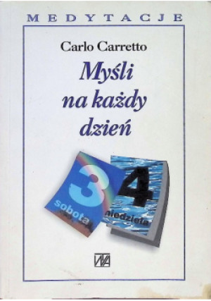 Myśli na każdy dzień - Carlo Caretto - książka  wyd. 1998