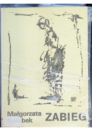 Zabieg - Małgorzata Gołąbek - książka  wyd. 1980
