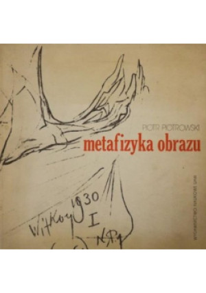 Metafizyka obrazu - Piotrowski Piotr - książka  wyd. 1985