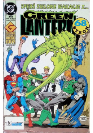Green Lantern  3/94 - książka  wyd. 1994