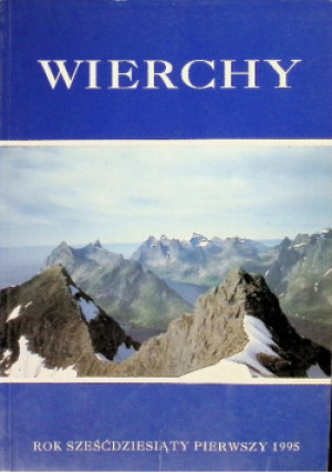 Wierchy Nr 61 / 96 - książka  wyd. 1996