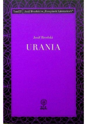 Urania Tom 3 - Josif Brodski - książka  wyd. 2015