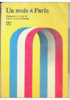 Un mois a Paris - Janina Glanowska - książka  wyd. 1984