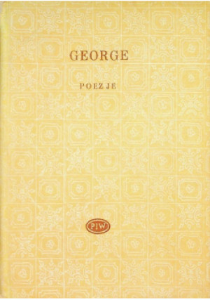 George Poezje - Stefan George - książka  wyd. 1979