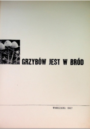 Grzybów jest w bród - Lech Wilczek - książka  wyd. 1967