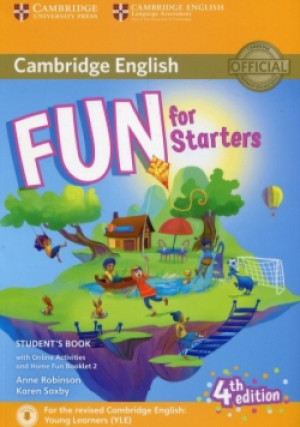 Fun for Starters Student's Book - Karen Saxby, Anne Robinson - książka  wyd. 2017