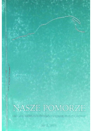Nasze pomorze Nr 3 - książka  wyd. 2001