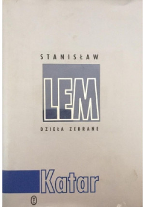 Dzieła zebrane Katar - Stanisław Lem - książka  wyd. 1998