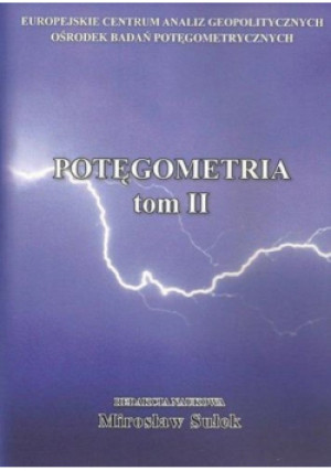 Potęgometria Tom II - Mirosław Sułek - książka  wyd. 2015