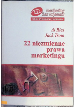 22 niezmienne prawa marketingu - Al Ries, Jack Trout - książka  wyd. 1996