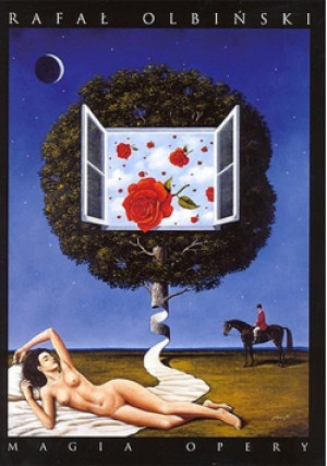 Magia Opery - Rafał Olbiński - książka  wyd. 2004