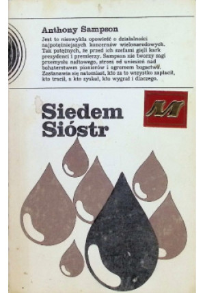 Siedem sióstr - Anthony Sampson - książka  wyd. 1981