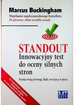 Standout - Marcus Buckingham - książka  wyd. 2012