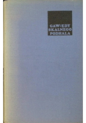 Gawędy skalnego Podhala - Włodzimierz Wnuk - książka  wyd. 1969