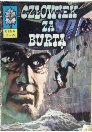 Człowiek za burtą Nr 21 - książka  wyd. 1971