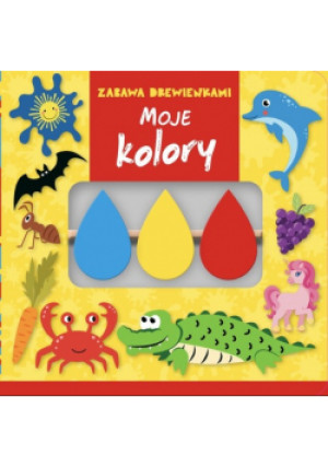 Zabawa drewienkami. Moje kolory - książka  wyd. 2024