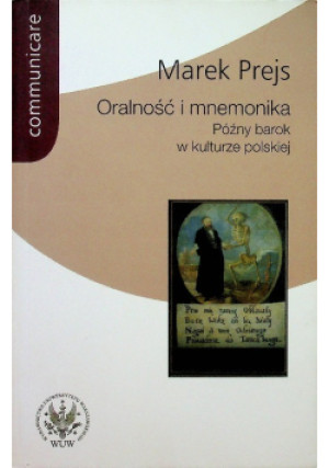 Oralność i mnemonika - Marek Prejs - książka  wyd. 2009