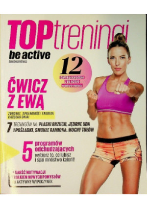 TOP treningi Be active - książka  wyd. 2017