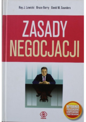 Zasady negocjacji - książka  wyd. 2008