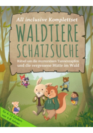 Waldtiere Schatzsuche - Green Lourie - książka  wyd. 2023