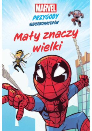 Marvel Przygody superbohaterów Mały znaczy wielki - książka  wyd. 2023