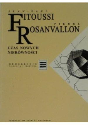 Fitoussi Rosanvallon - Jean Paul Pierre - książka historyczna wyd. 2000