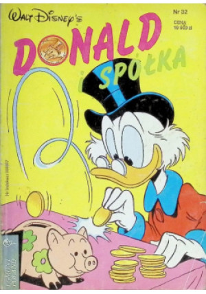 Donald i spółka Nr 32 - książka  wyd. 1993