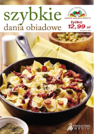 Szybkie dania obiadowe - książka  wyd. 2015