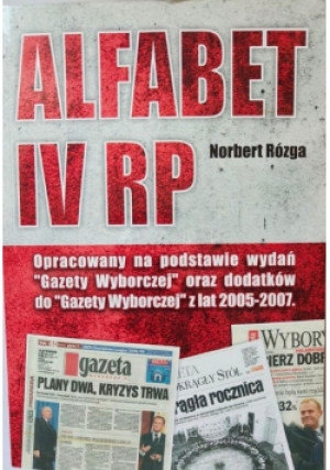 Alfabet IV RP - Norbert Rózga - książka  wyd. 2023