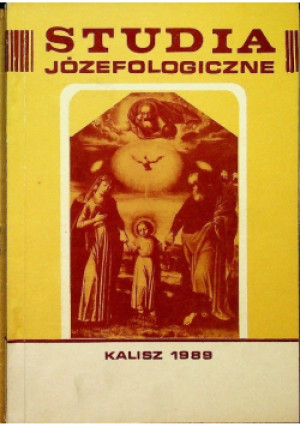 Studia Józefologiczne - książka historyczna wyd. 1989