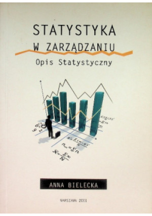Statystyka w zarządzaniu - Anna Bielecka - książka  wyd. 2001