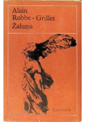 Żaluzja - Alain Robbe Grillet - książka  wyd. 1975