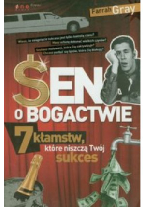 Sen o bogactwie - Farrah Gray - książka  wyd. 2010