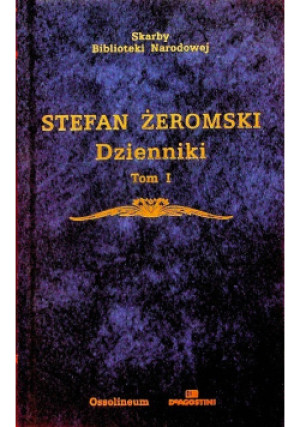 Żeromski Dzienniki Tom I - Stefan Żeromski - książka  wyd. 2006