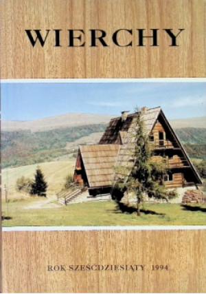 Wierchy Nr 60 / 95 - książka  wyd. 1995