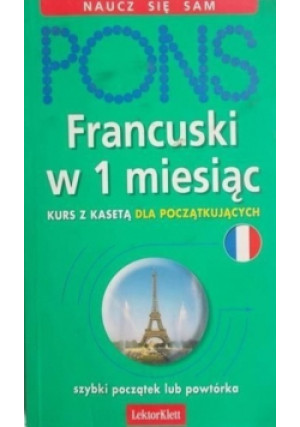 Ekspresowy kurs dla początkujących. Francuski - Anne Braun - książka  wyd. 2002