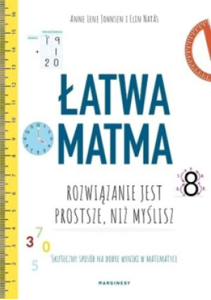 Łatwa matma - Anne Lene Johnsen, Elin Natas - książka  wyd. 2018