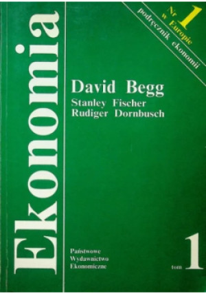 Ekonomia Tom 1 - David Begg, Stanley Fischer, Rudiger Dornbush - książka  wyd. 1994