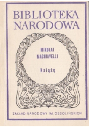 Machiavelli Książę - Mikołaj Machiavelli - książka  wyd. 1979