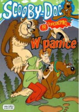 Scooby Doo W panice - książka  wyd. 2007