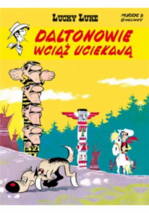 Lucky Luke Daltonowie wciąż uciekają Tom 23 - Morris - książka  wyd. 2022