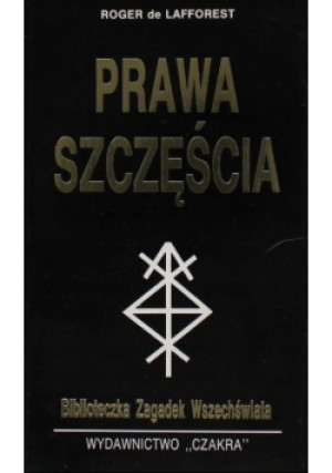 Prawa szczęścia - Roger de Lafforest - książka  wyd. 1993