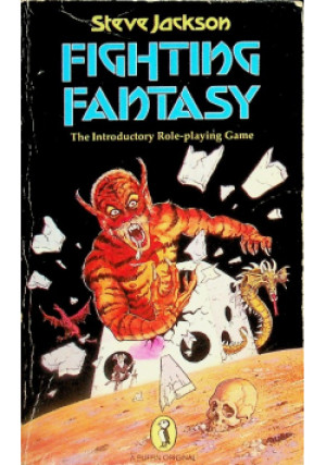 Fighting Fantasy - książka fantasy wyd. 1984