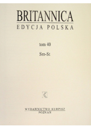 Britannica Tom 40 - książka  wyd. 2000