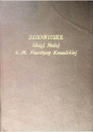 Dzienniczek Sługi Bożej - książka  wyd. 1980