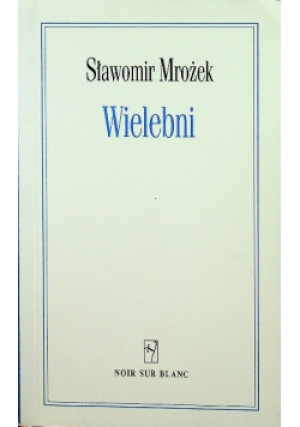 Wielebni - Sławomir Mrożek - książka  wyd. 2001