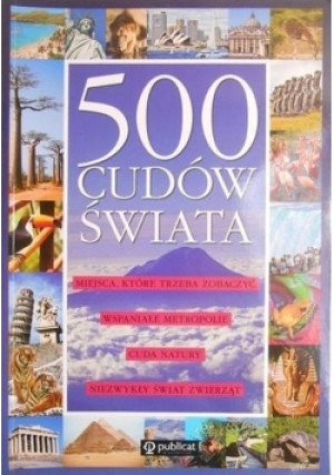 500 cudów świata - Małgorzata Duda - książka  wyd. 2007