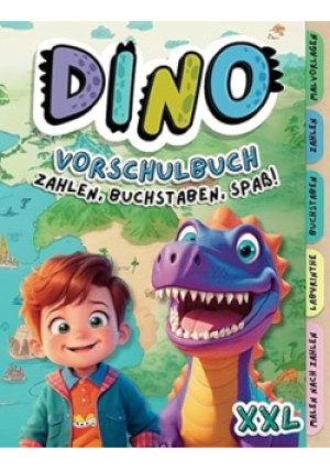 Dino Vorschulbuch - książka  wyd. 2023