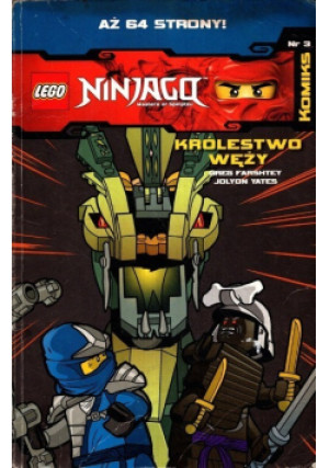 Ninjago Nr 3 Królestwo węży - Greg Farshtey, Jolyon Yates - książka  wyd. 2014