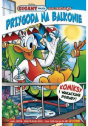 Gigant Poleca 100/2020 Przygoda na balkonie - książka  wyd. 2020